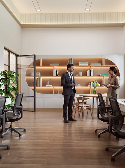 Co-working space at Altus Grande