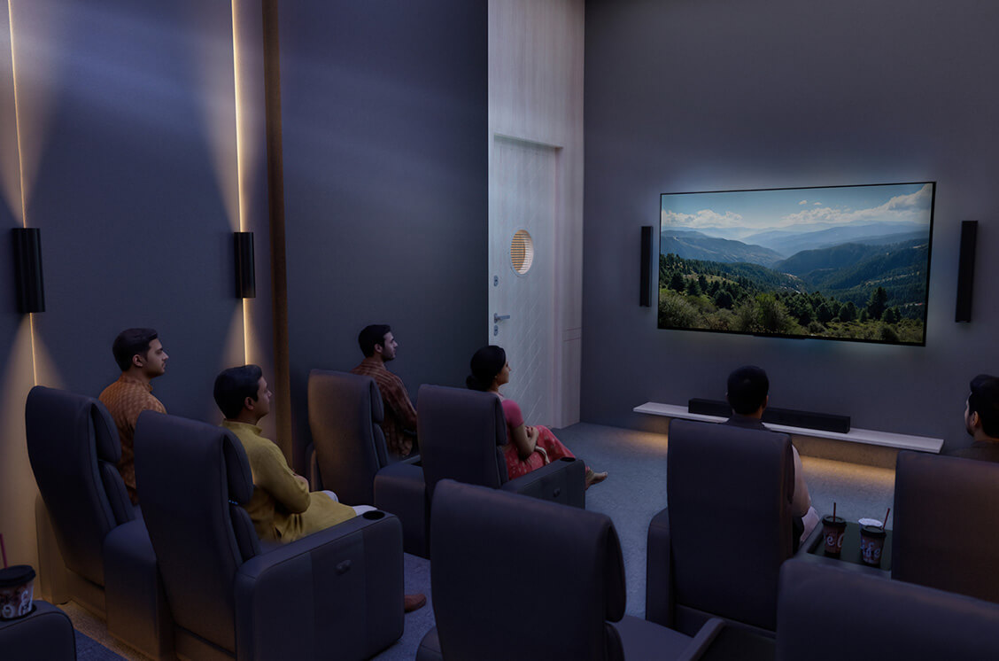 Mini theatre at Altus Grande